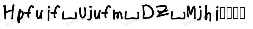 Goethe Titel CY Ligh字体转换